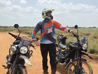 Himalayan and rider